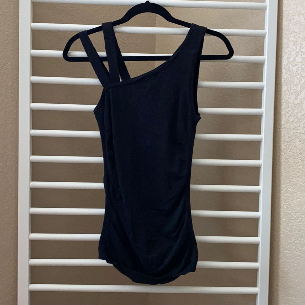 Black tank top